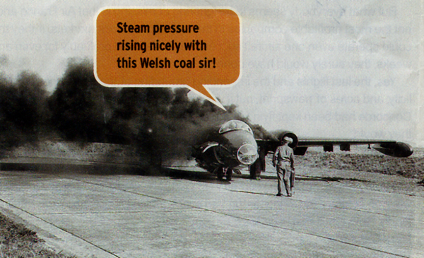 Smokey Old Aircraft Starting